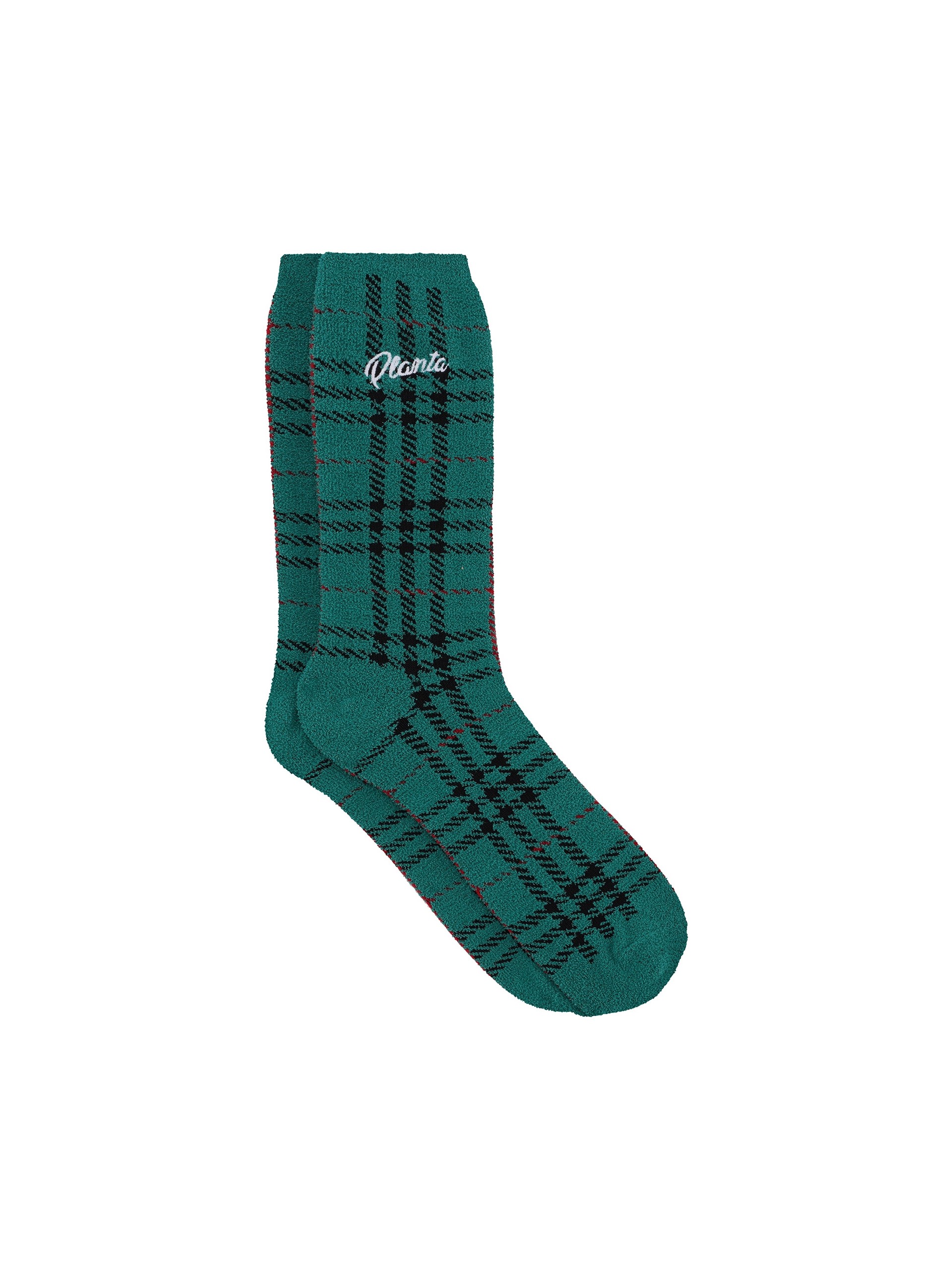 SOCKS  GREEN-BLACK
