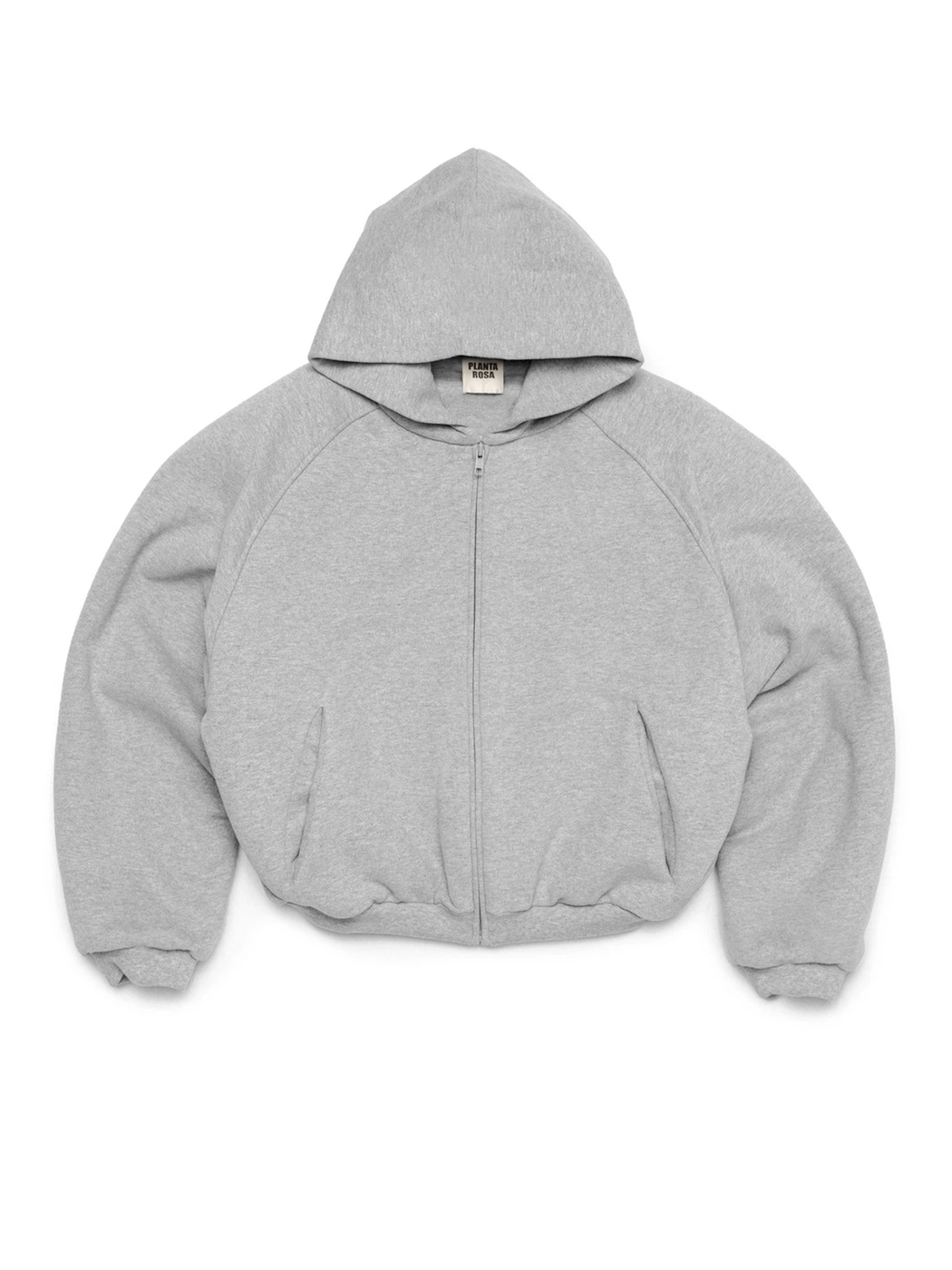 BOMBER 2 HOODIE -  GREY