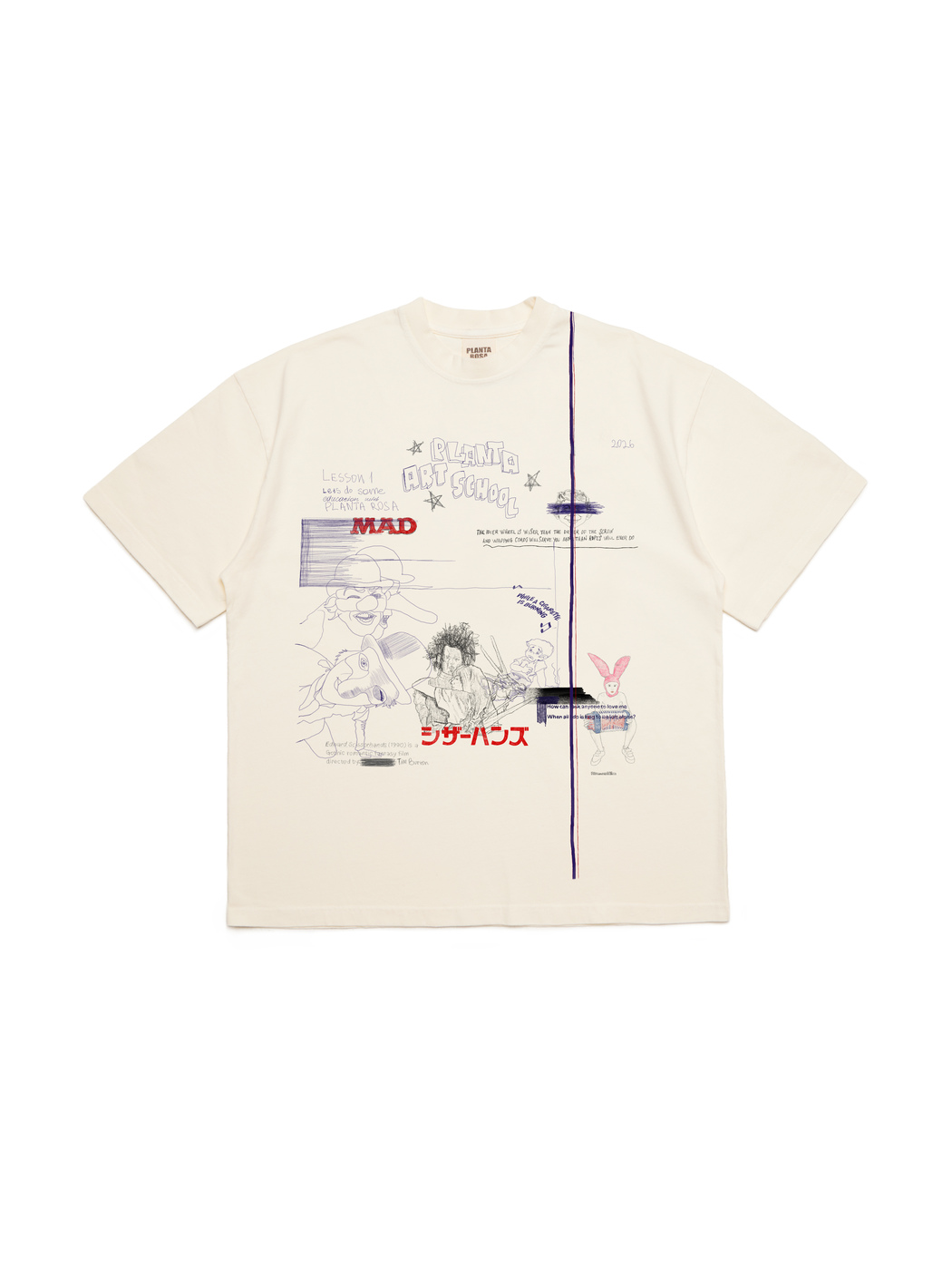 MADNESS T-SHIRT 200-VANILLA VELVET