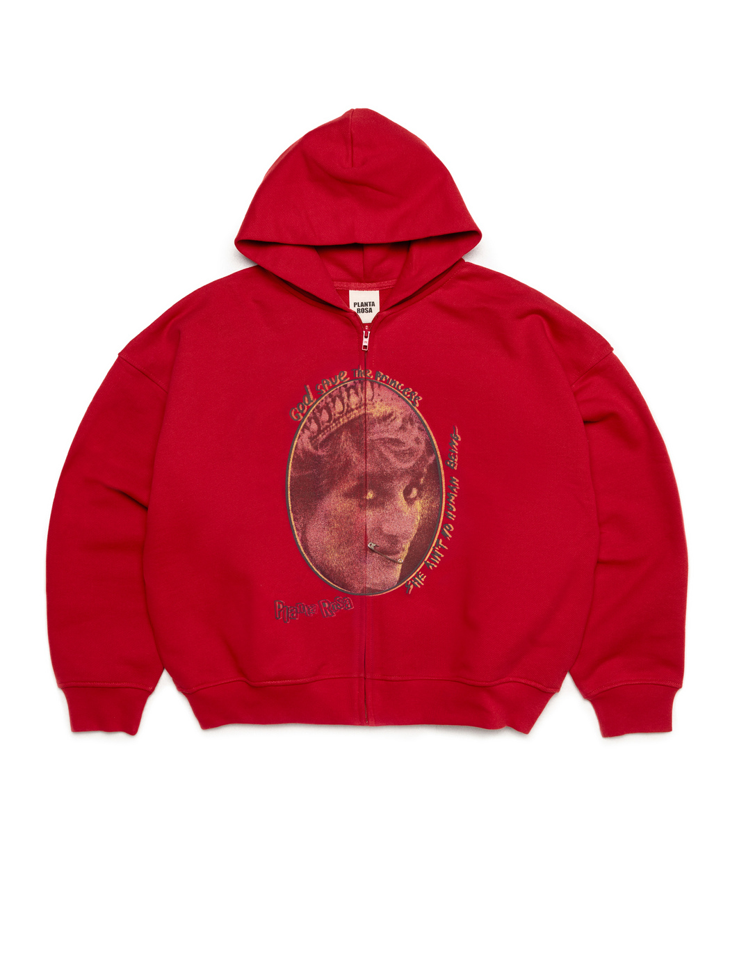 DIANA ZIP HOODIE 470-ADRENALINE VELVET
