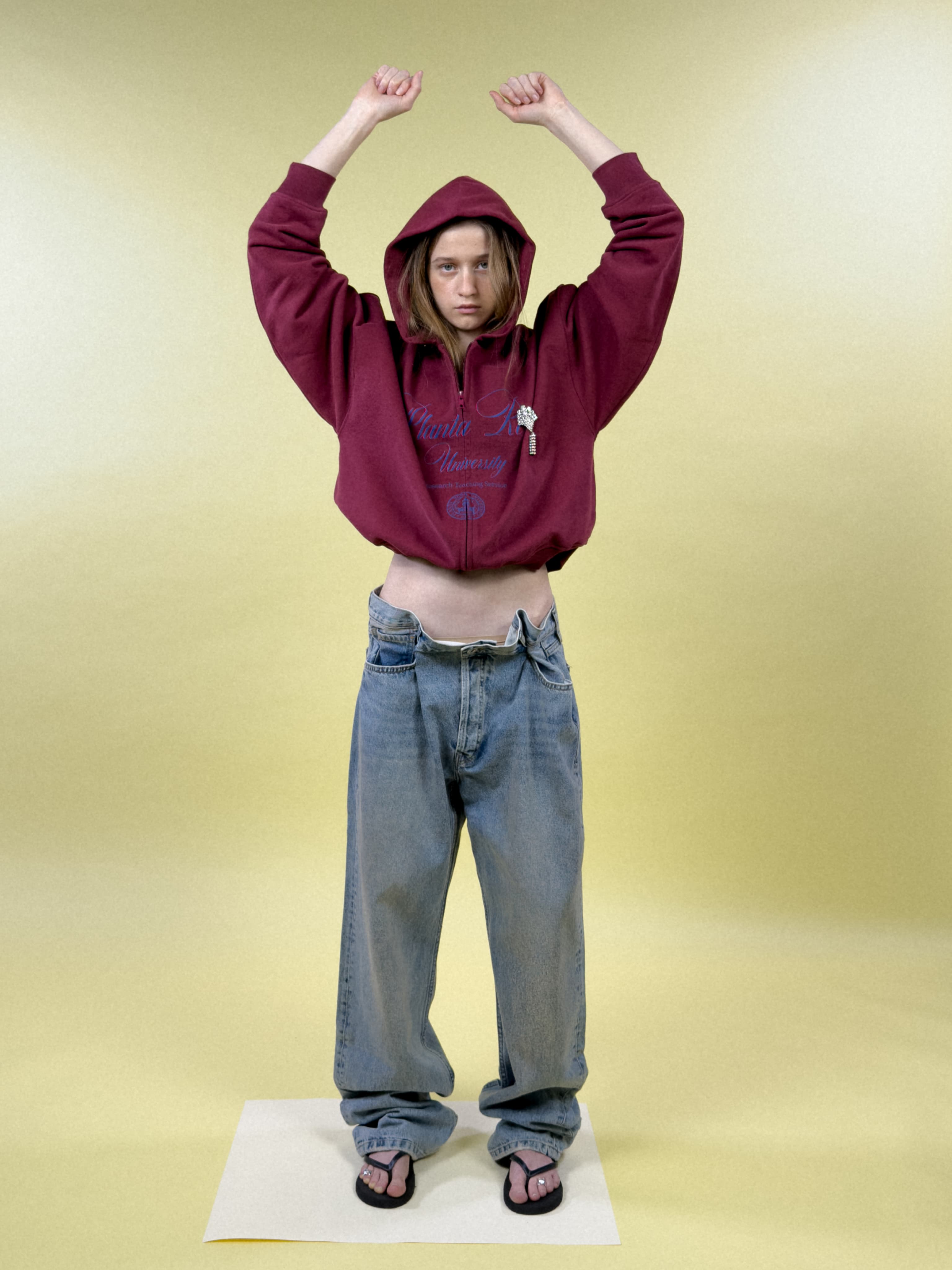 UNIVERSITY ZIP HOODIE