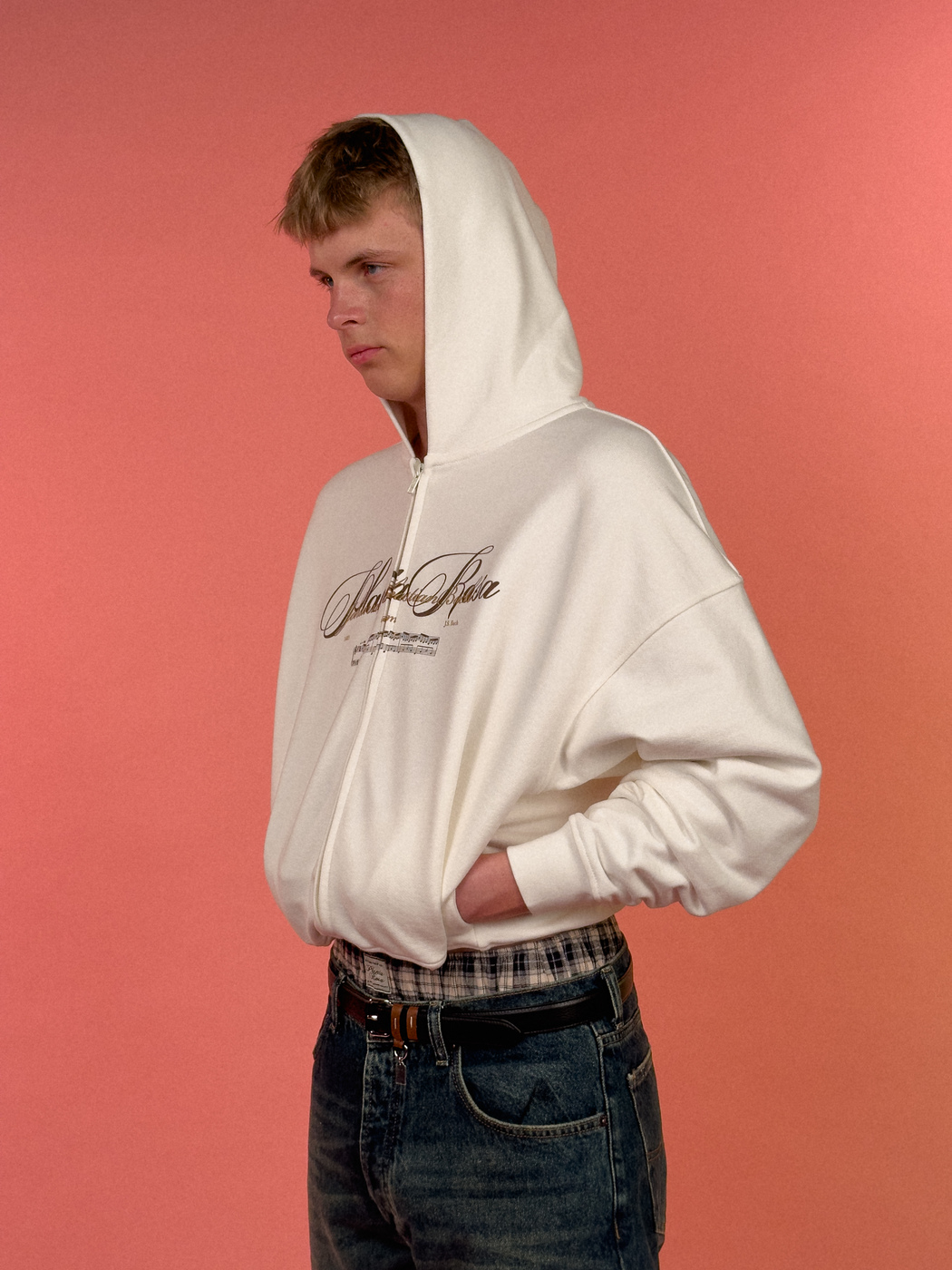 J.S.BACH ZIP HOODIE