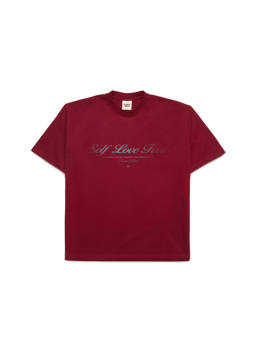 SELF-LOVE T-SHIRT 250-RHUBARB VELVET