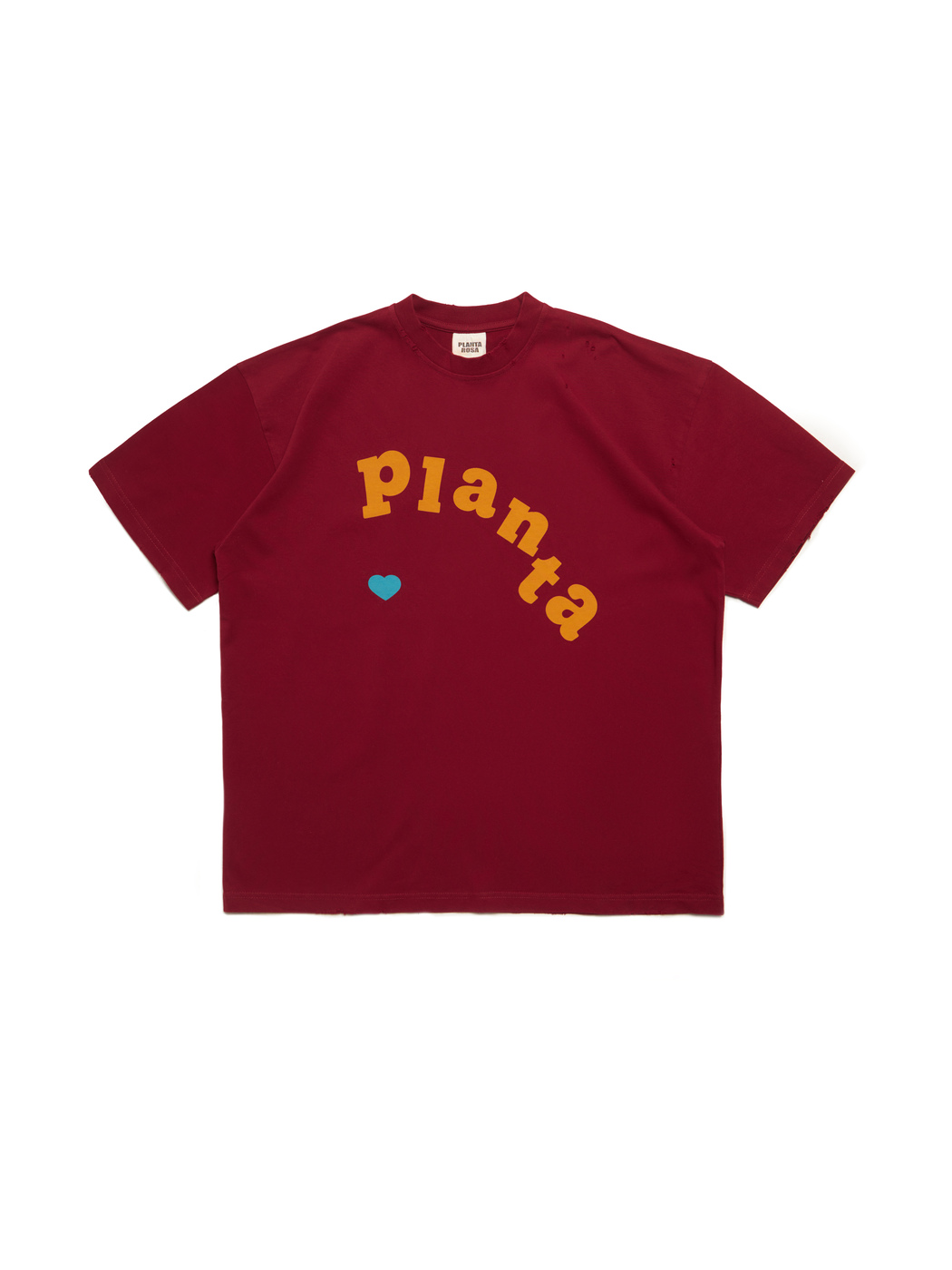LETTERS T-SHIRT 250-RHUBAR VELVET