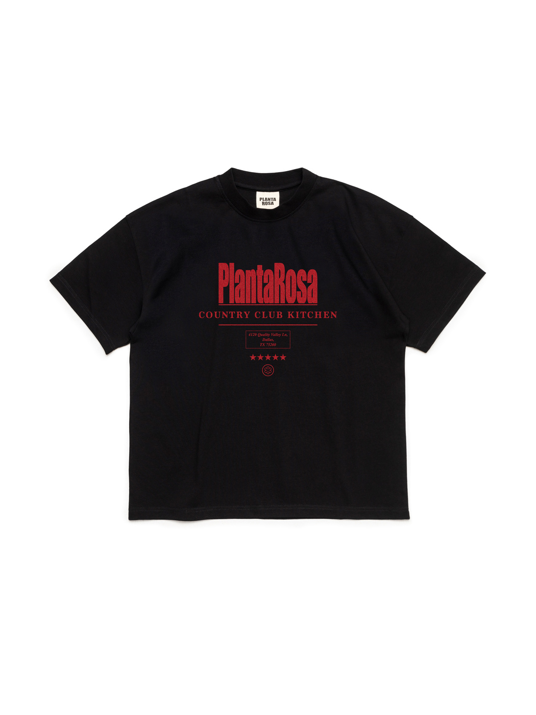 COUNTRY-CLUB T-SHIRT 250-BLACK VELVET