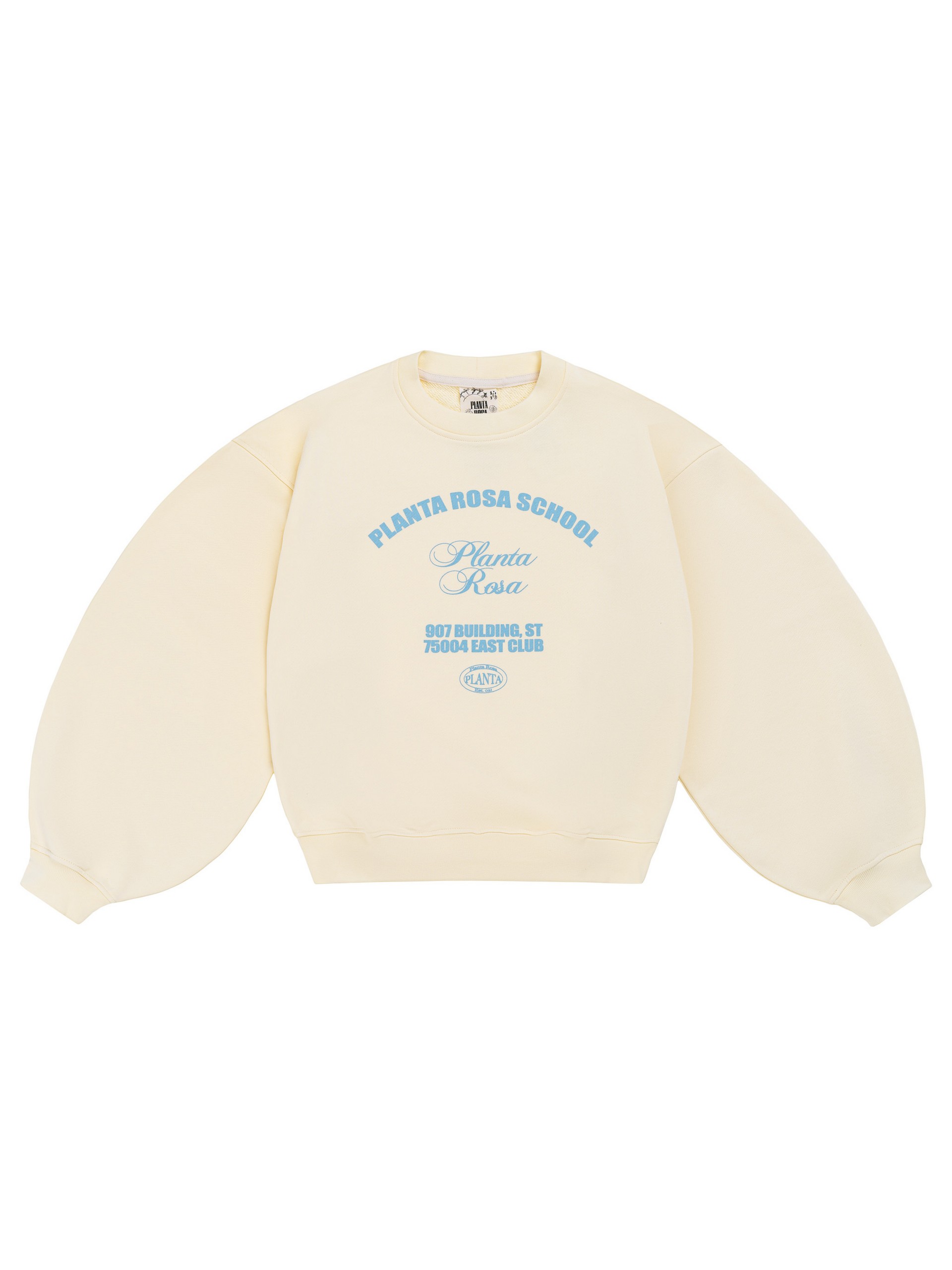 KIDS SCHOOL SWEATSHIRT LEMON