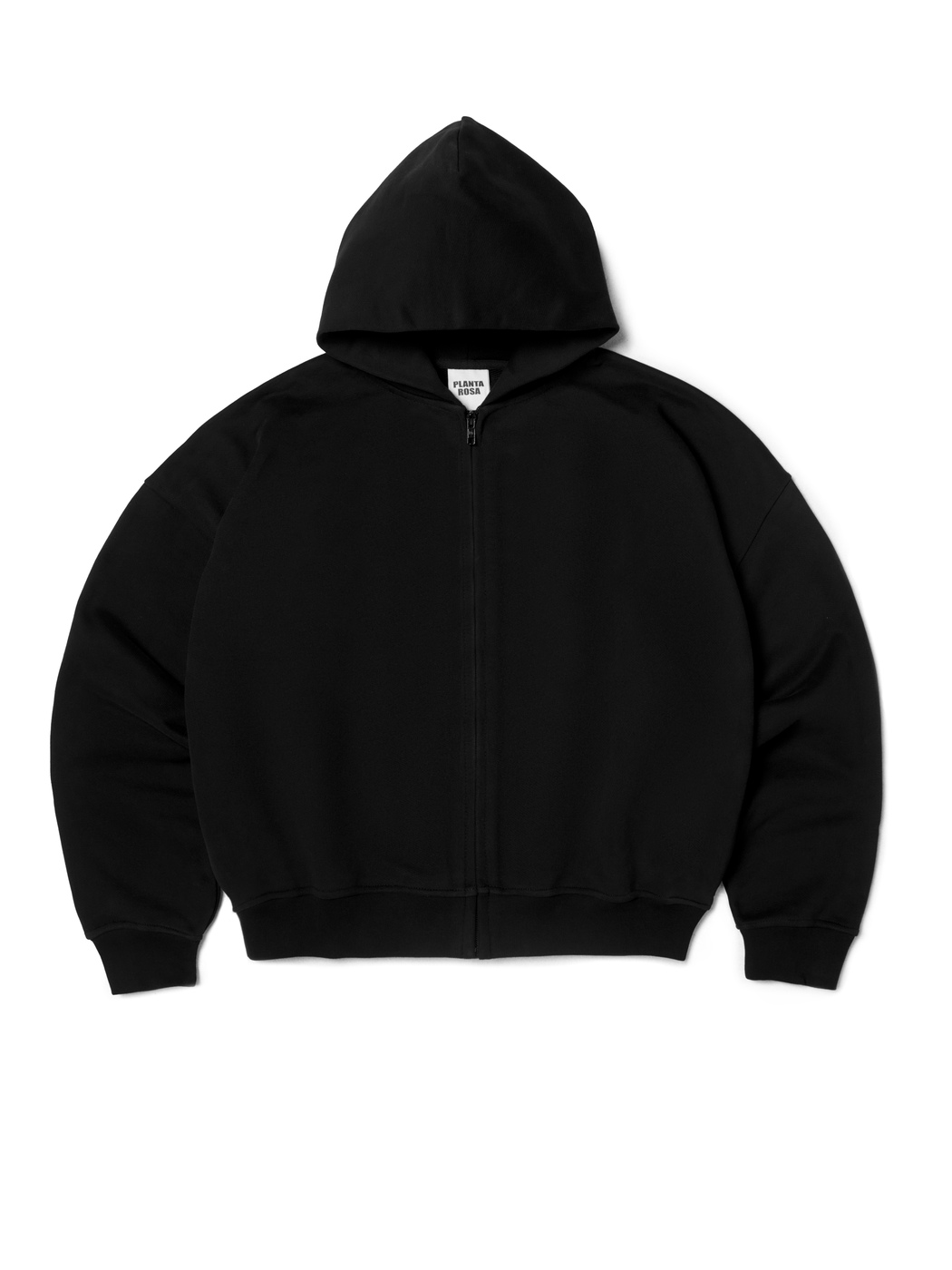 ZIP HOODIE 470-BLACK
