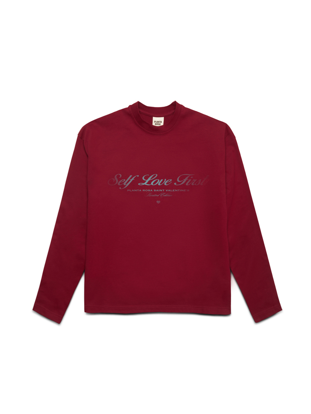 SELF-LOVE LONG SLEEVE 250-RHUBARB VELVET