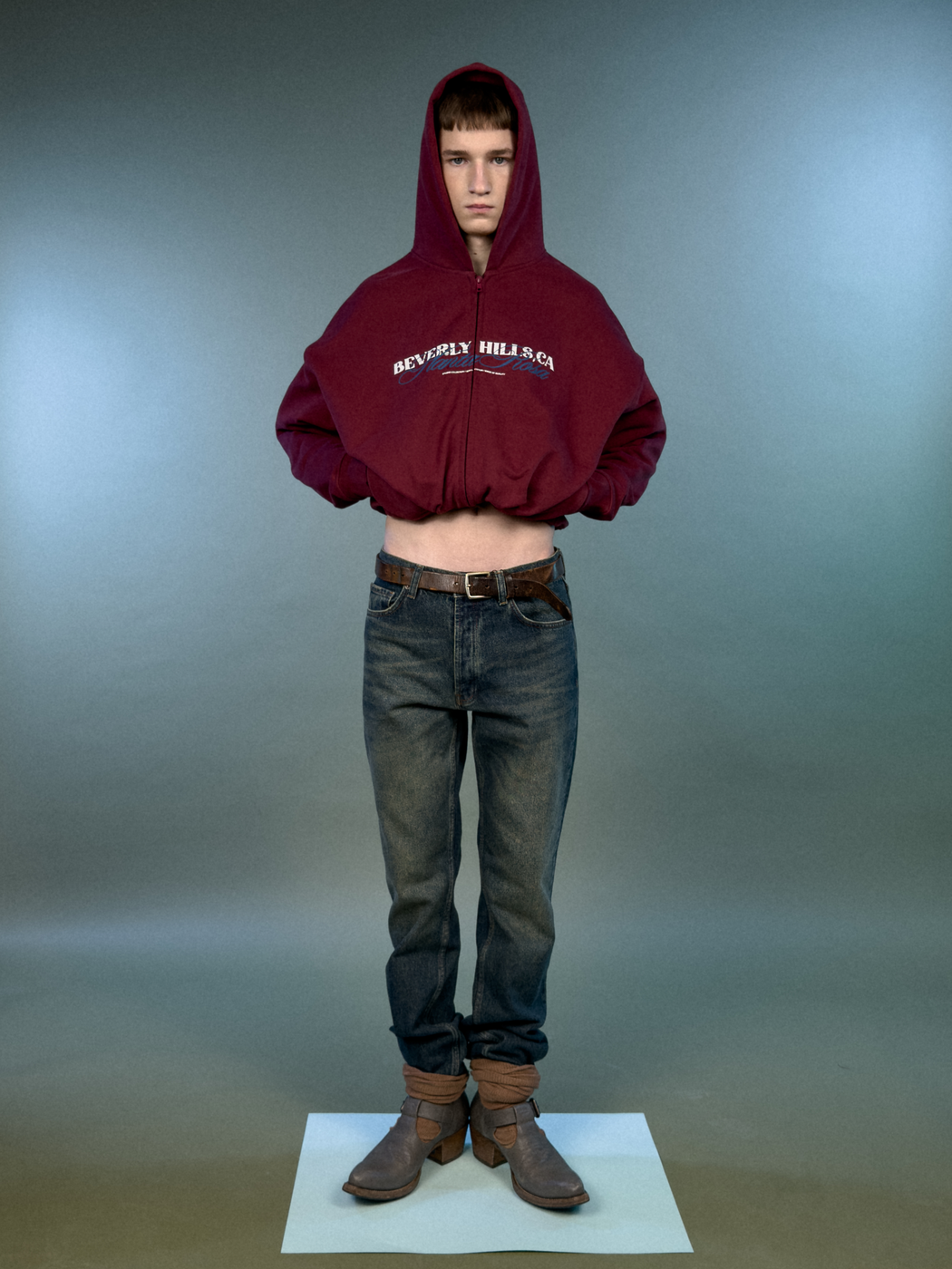 BEVERLY-CLASSIC ZIP HOODIE