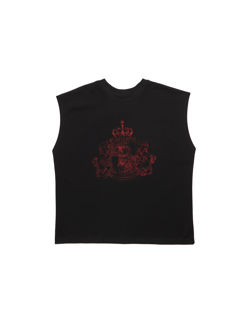 FADED-BLAZON TOP 220-BLACK VELVET