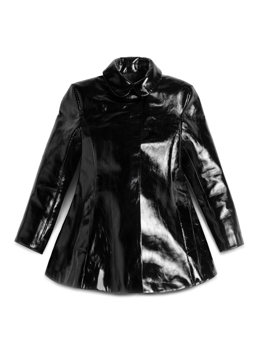 SOFT-LEATHER TRENCH - BLACK