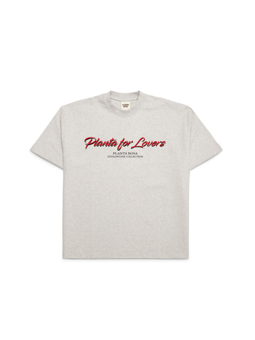 PLANTA-LOVERS T-SHIRT 250-VANILLAGREY VELVET