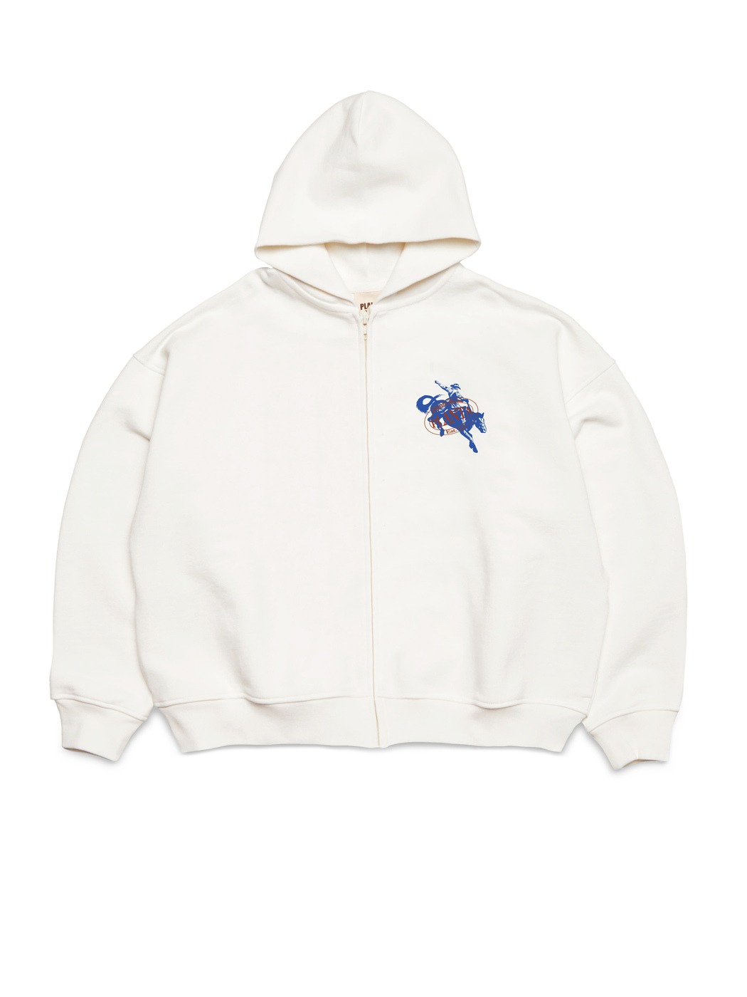 EQUESTRIAN ZIP HOODIE 470-VANILLAVELVET