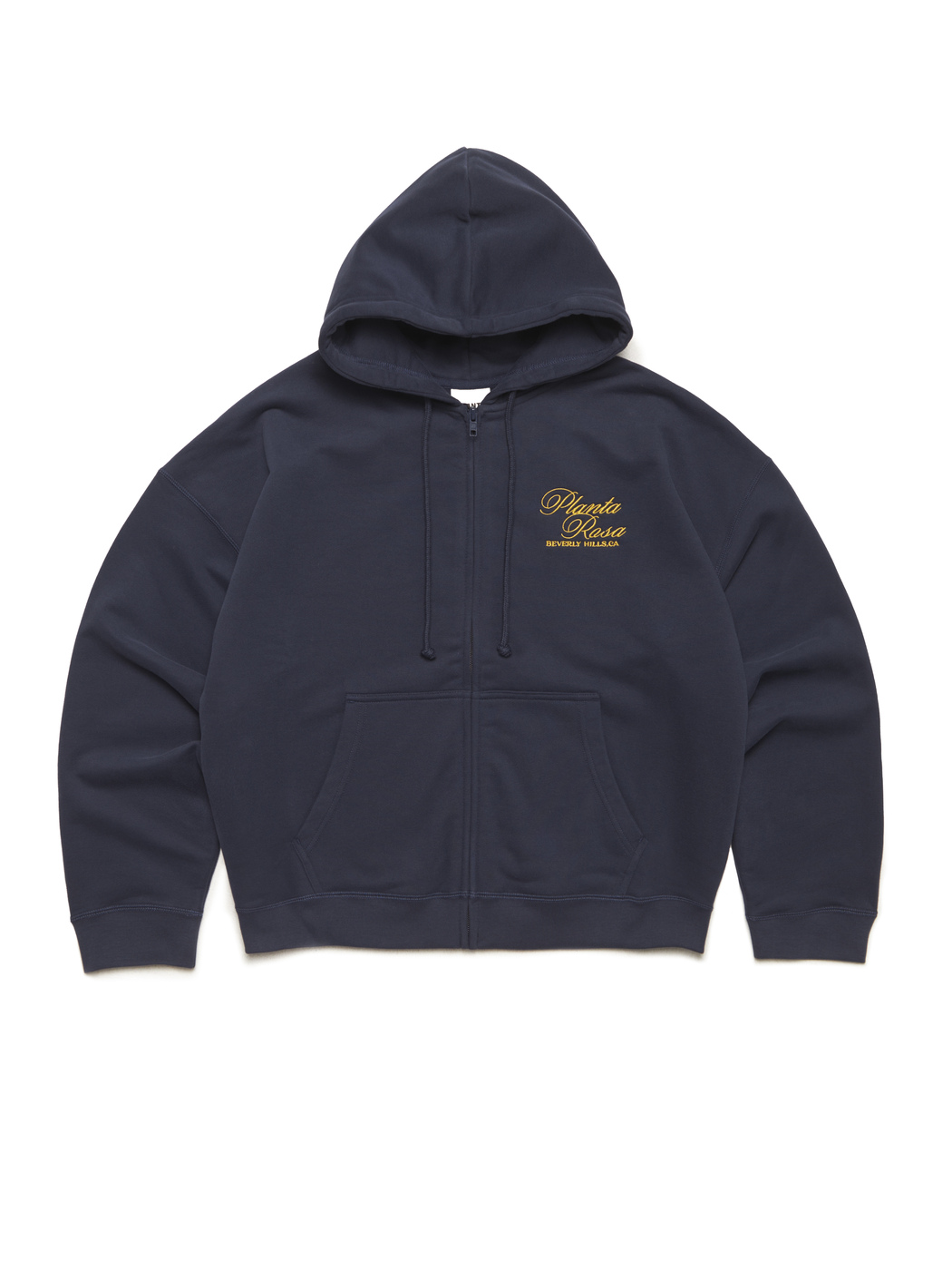 SIGNATURE-CURSIVE ZIP HOODIE 370-PAGEANT VELVET