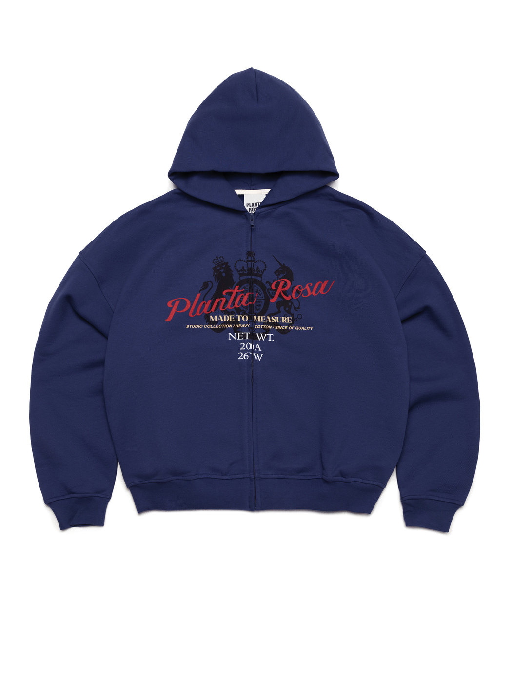 VINTAGE ZIP HOODIE 470-OCEANA