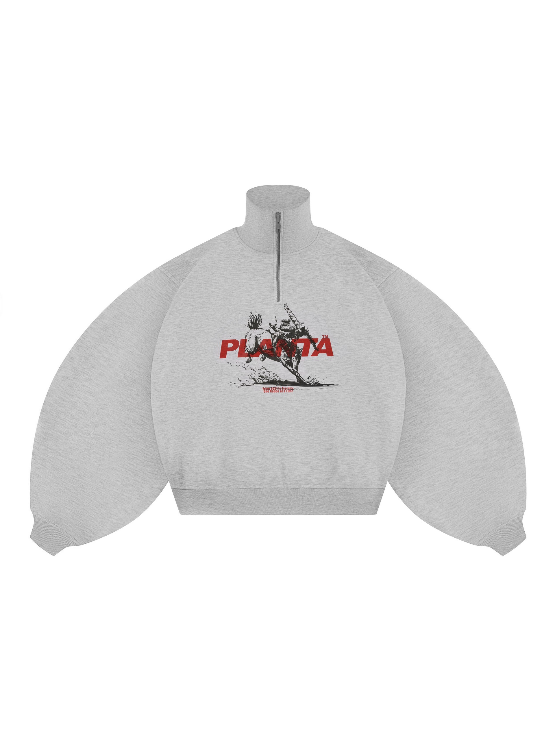 RODEO-STAMPEDE ANORAK 370-GREY VELVET 