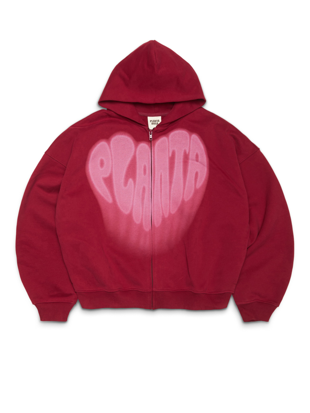 HEARTMELT  ZIP HOODIE 470-RHUBARB VELVET