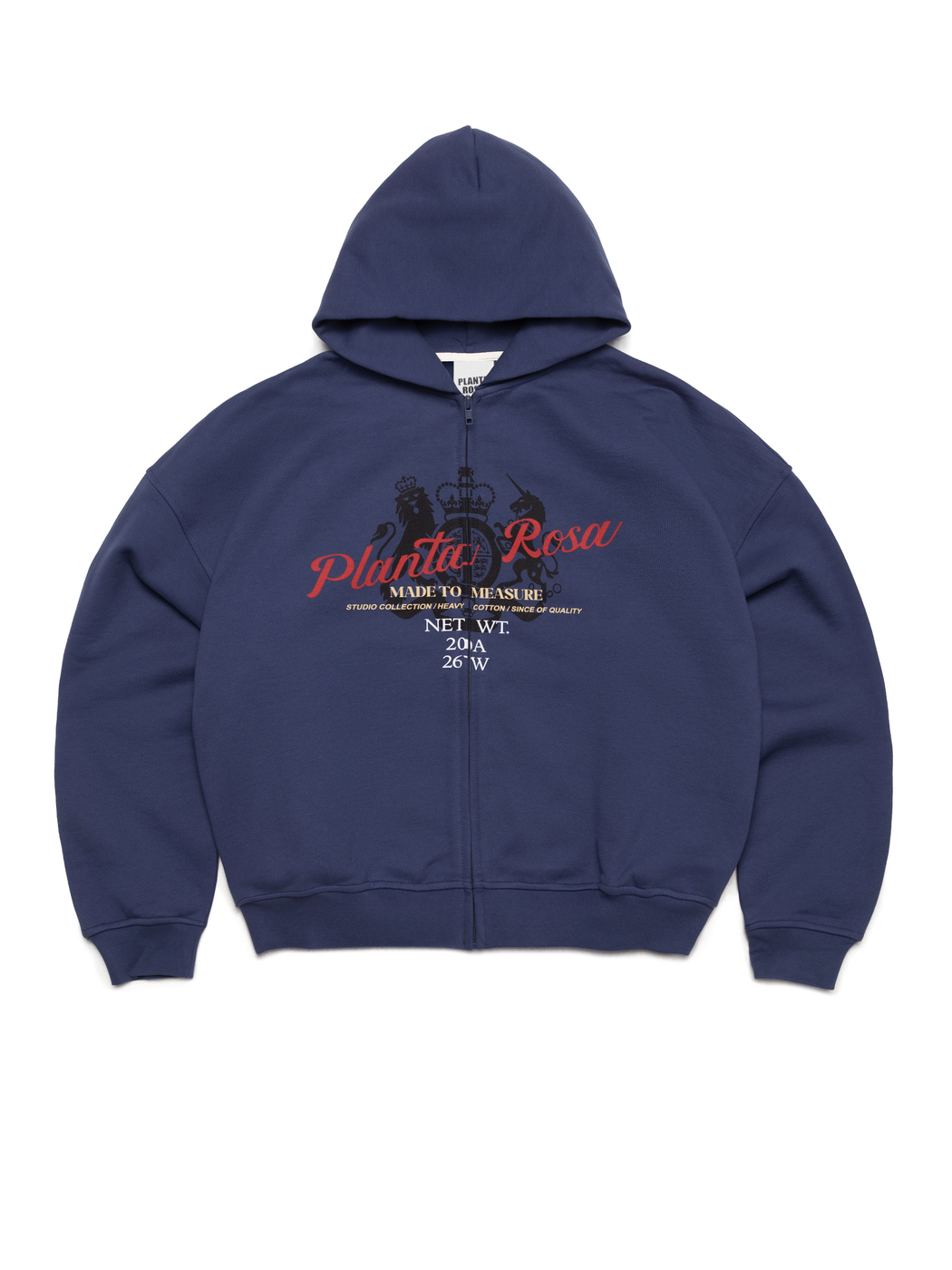 VINTAGE ZIP HOODIE 470-OCEANA