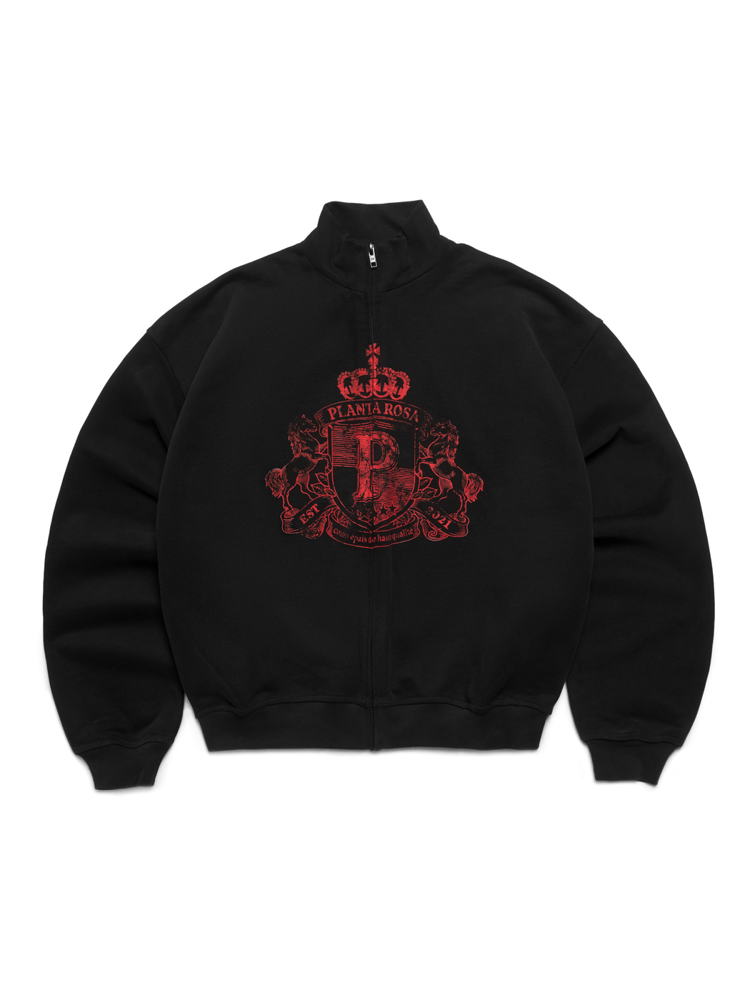 FADED-BLAZON ZIP 470-BLACK VELVET