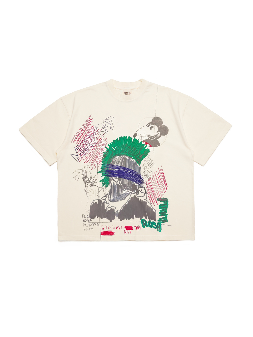 MOHAWK T-SHIRT 200-VANILLA VELVET