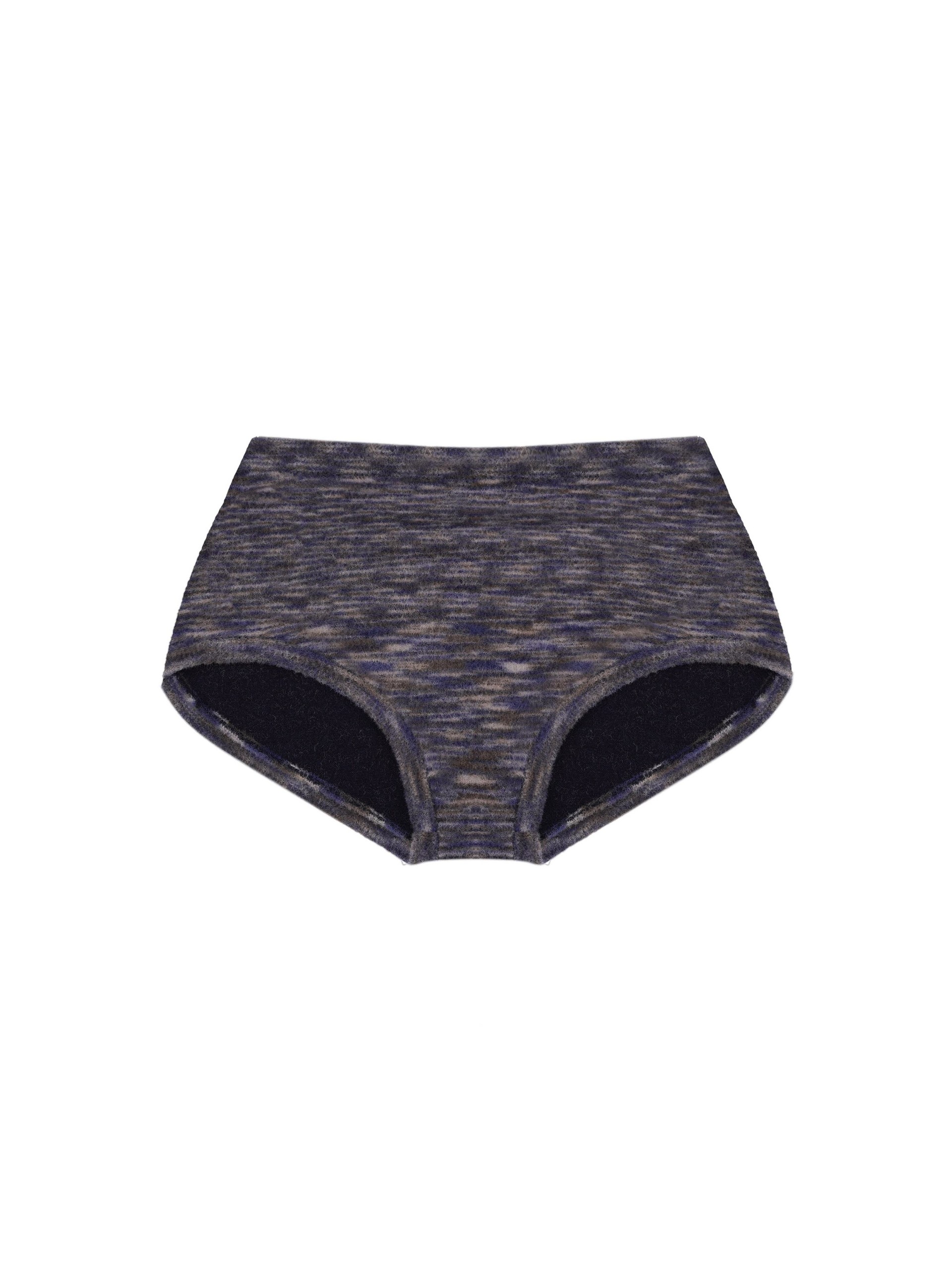 SHORT SHORTS KNITWEAR - NAVY BLUE MEL