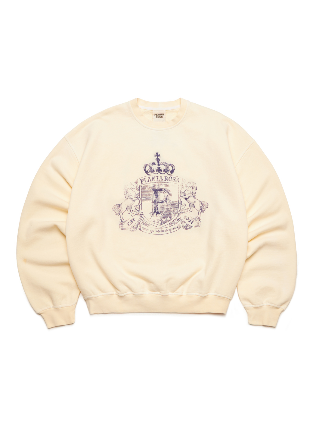 FADED-BLAZON SWEATSHIRT 400-VANILLA VELVET