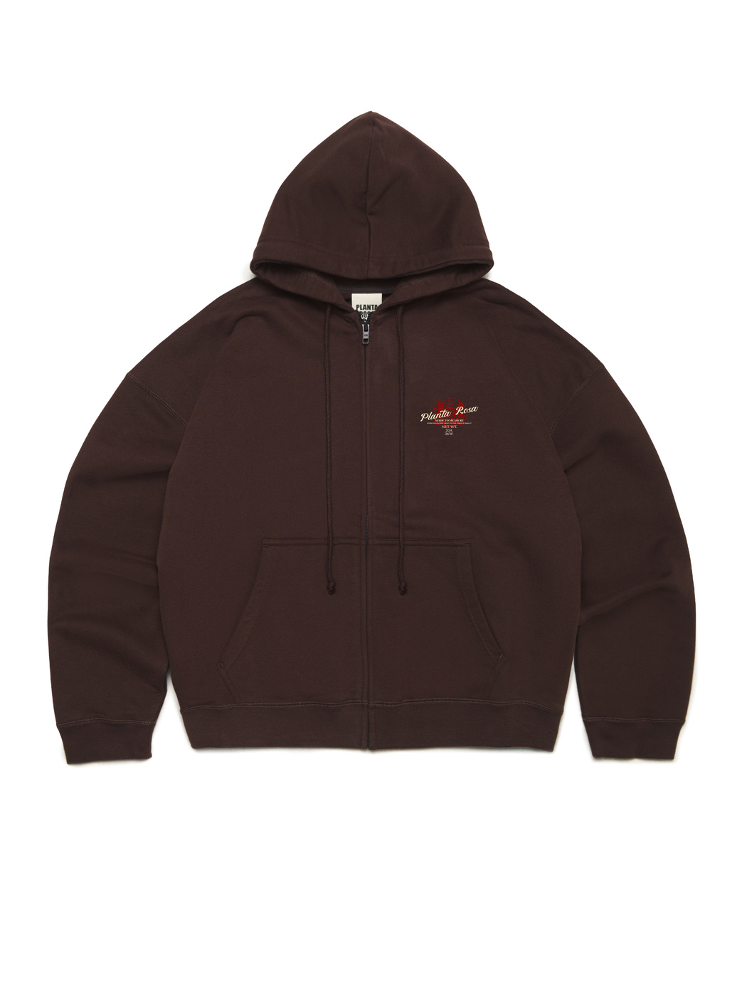 HEART LULLABY ZIP HOODIE 370-BROWN VELVET