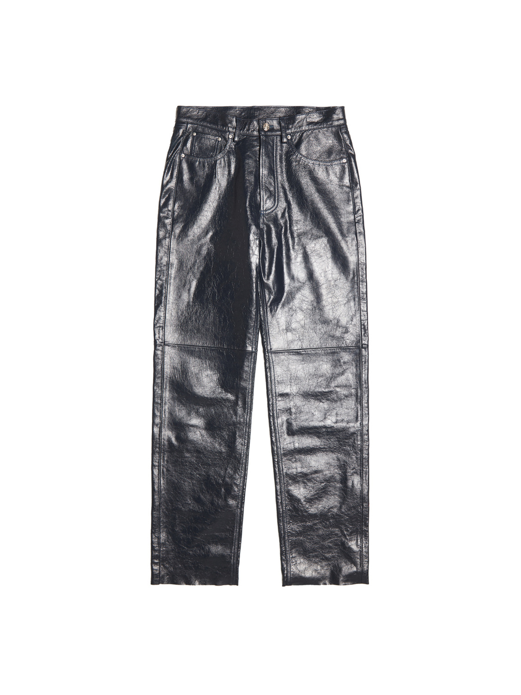 PANTS LEATHER NAVY