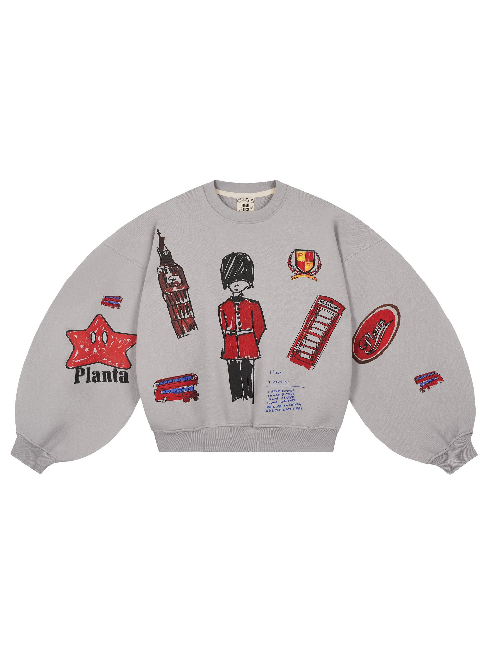 KIDS LONDON SWEATSHIRT MIST