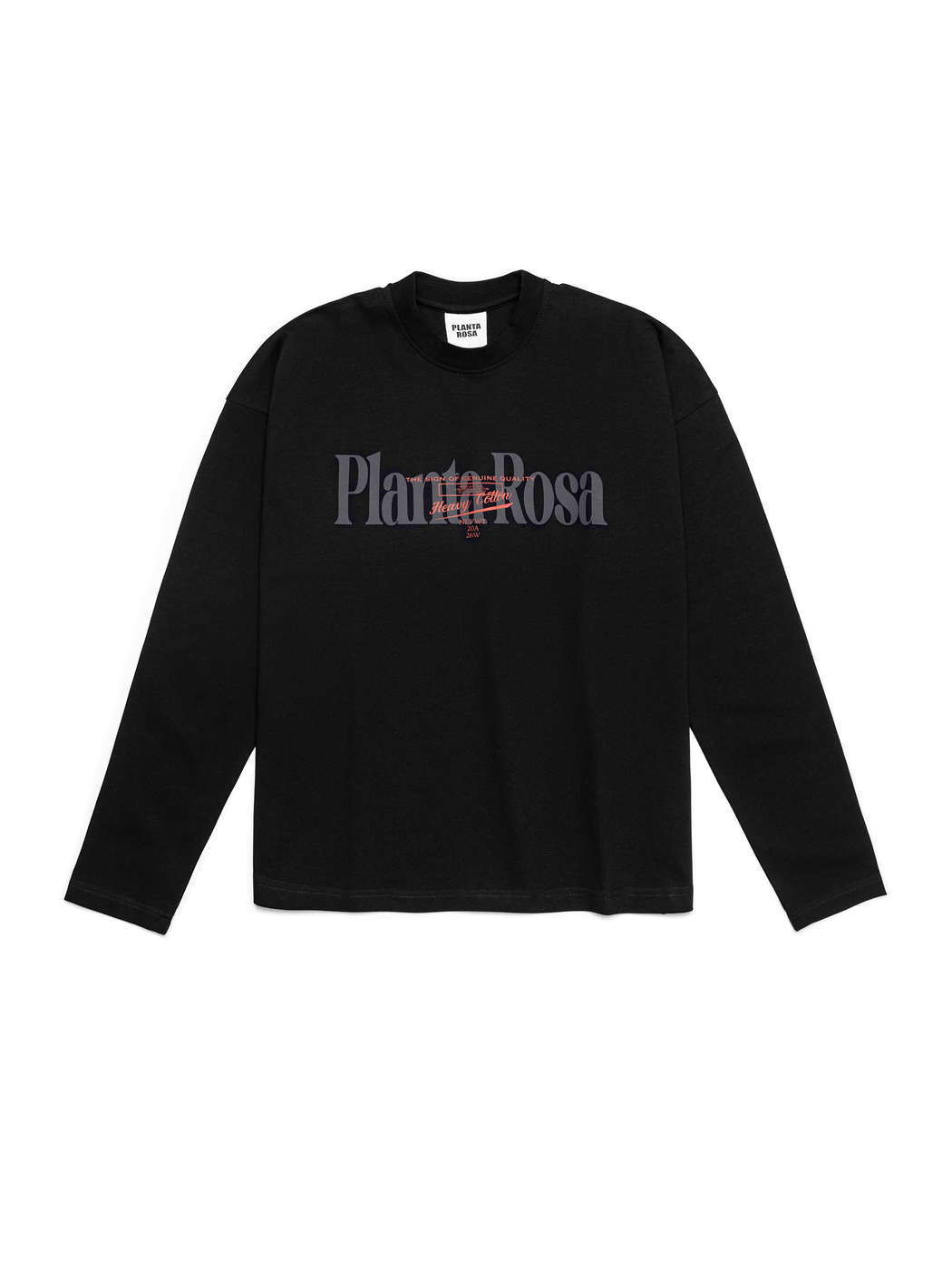 CLASSIC-BOLD LONG SLEEVE 250-BLACK