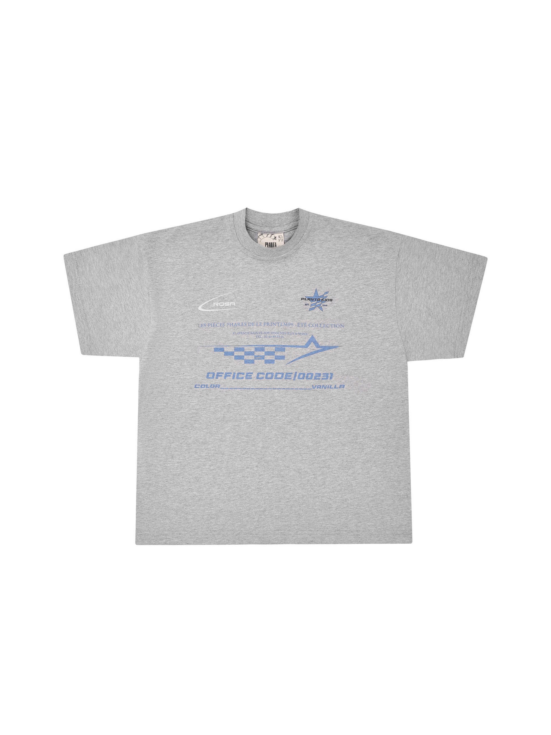 KIDS OFFICE T-SHIRT 250-GREY