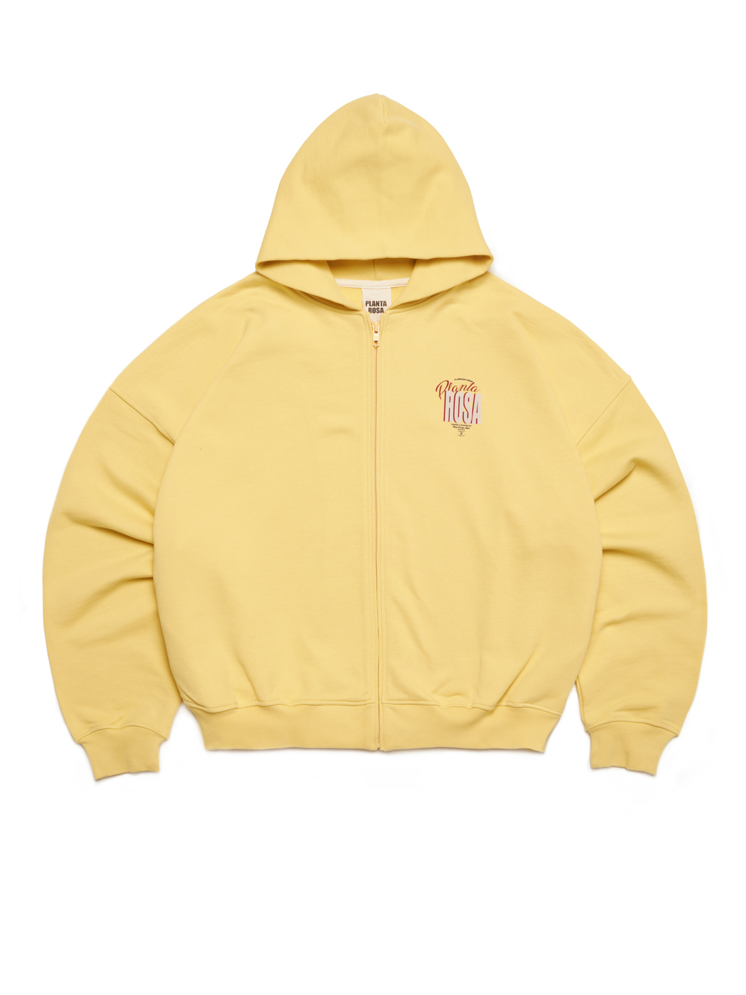 PLANTA ZIP HOODIE 400 CITRON