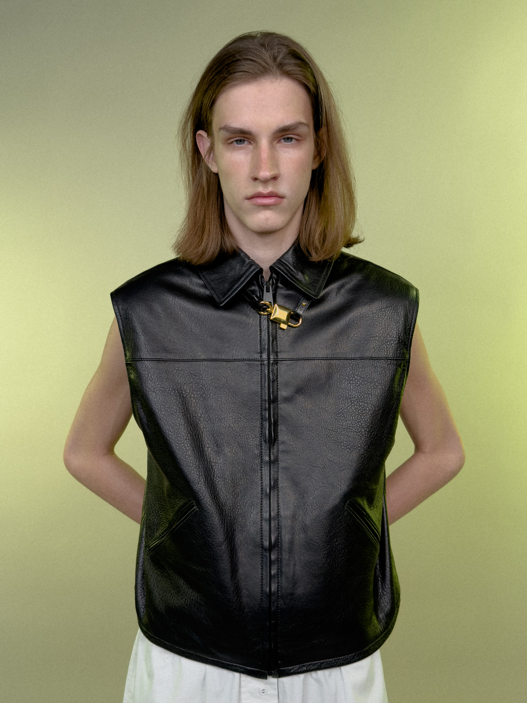 LEATHER VEST