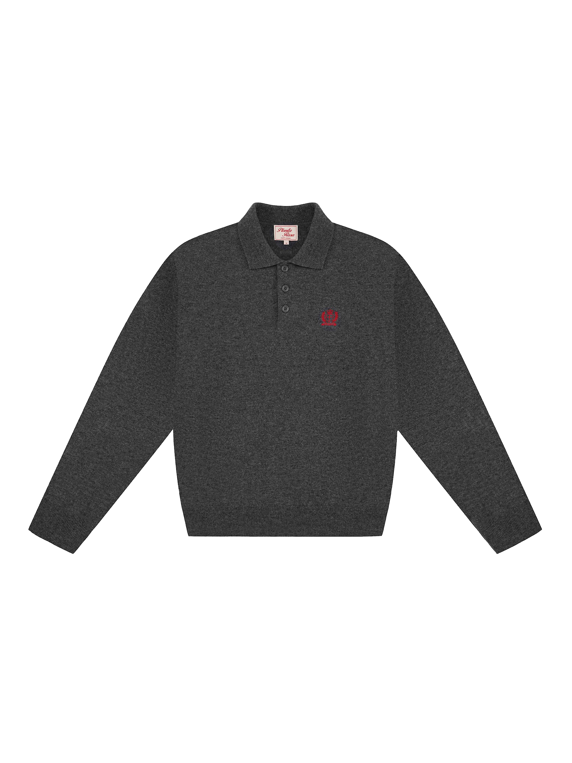POLO KNITWEAR - DARK GREY