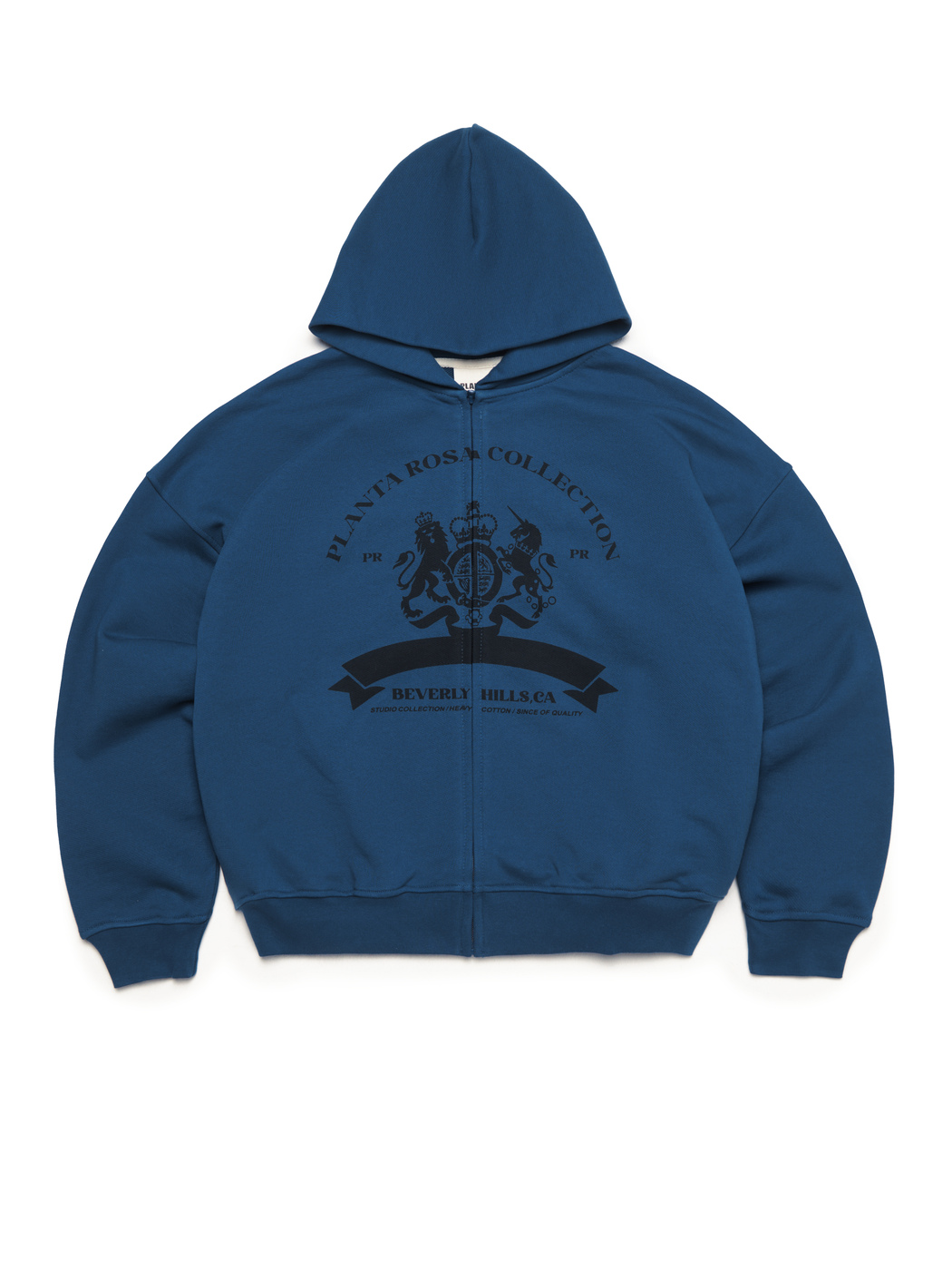 GLORY ZIP HOODIE 470-DARK BLUE